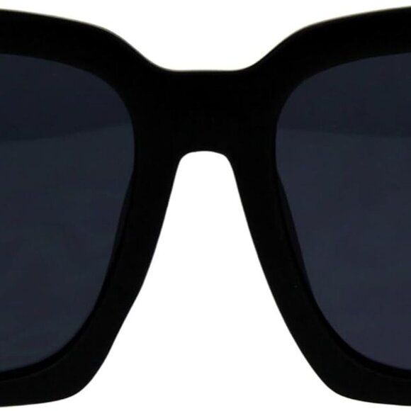 Oversized Square Sunglasses Womens UV 400 Protection Modern Hipster Shades - Picture 1 of 4